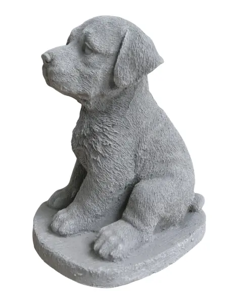 Product image 5 of the product “Milo - Seated Dog, 18cm H | cast stone ”